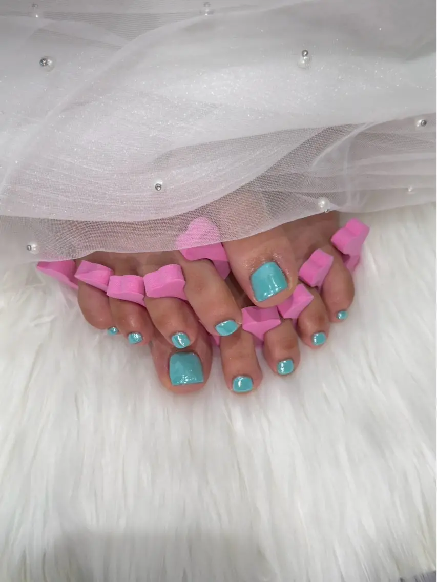 ネイル フットネイル Mermaid Nail saraのネイルデザイン