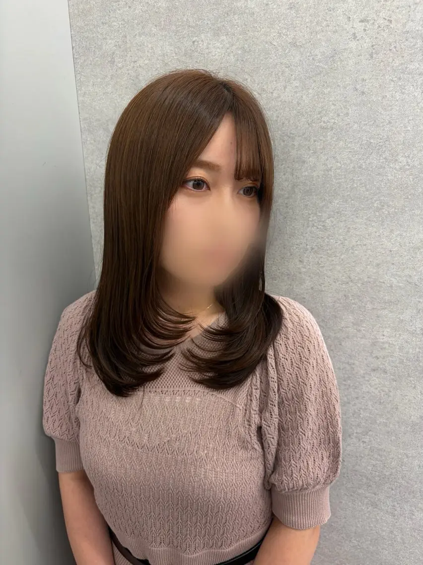 ミディアム カット トリートメント ほのか./geep 6月のみ石井店移動!のヘアスタイル