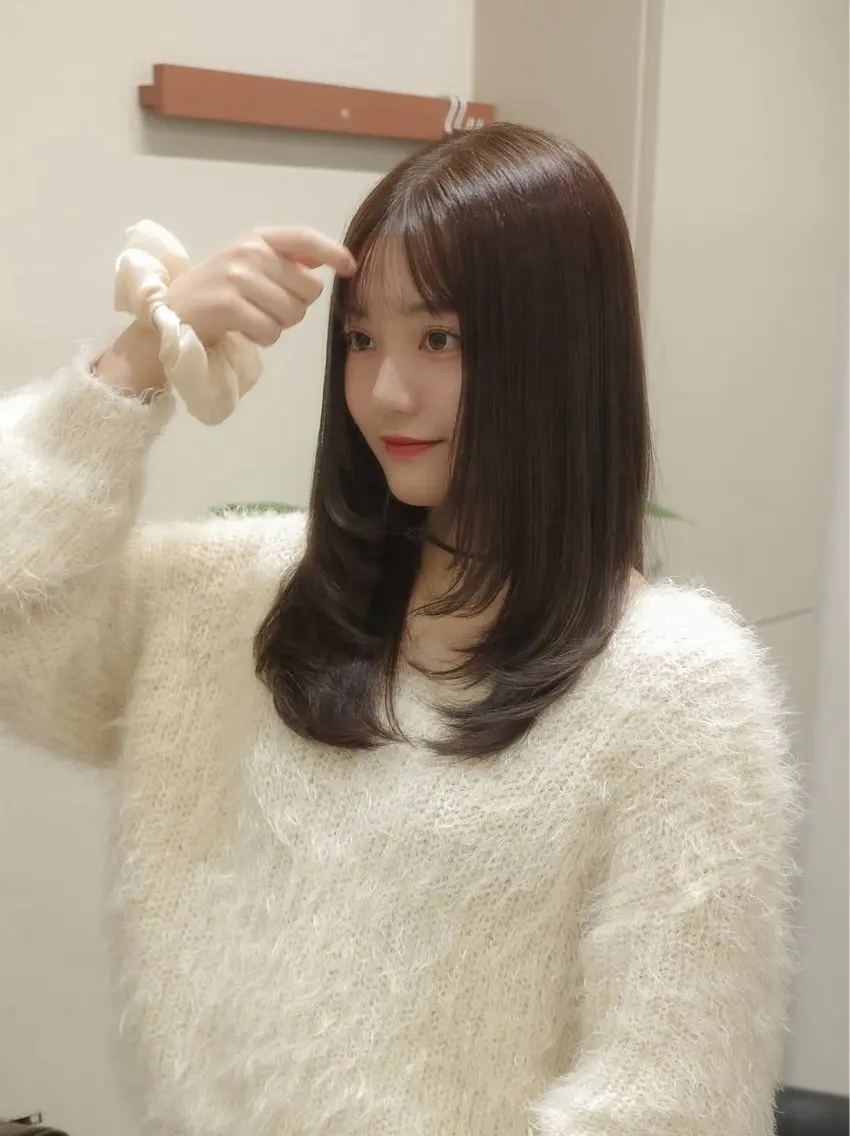 cut＋ color＋水素treatmentの写真