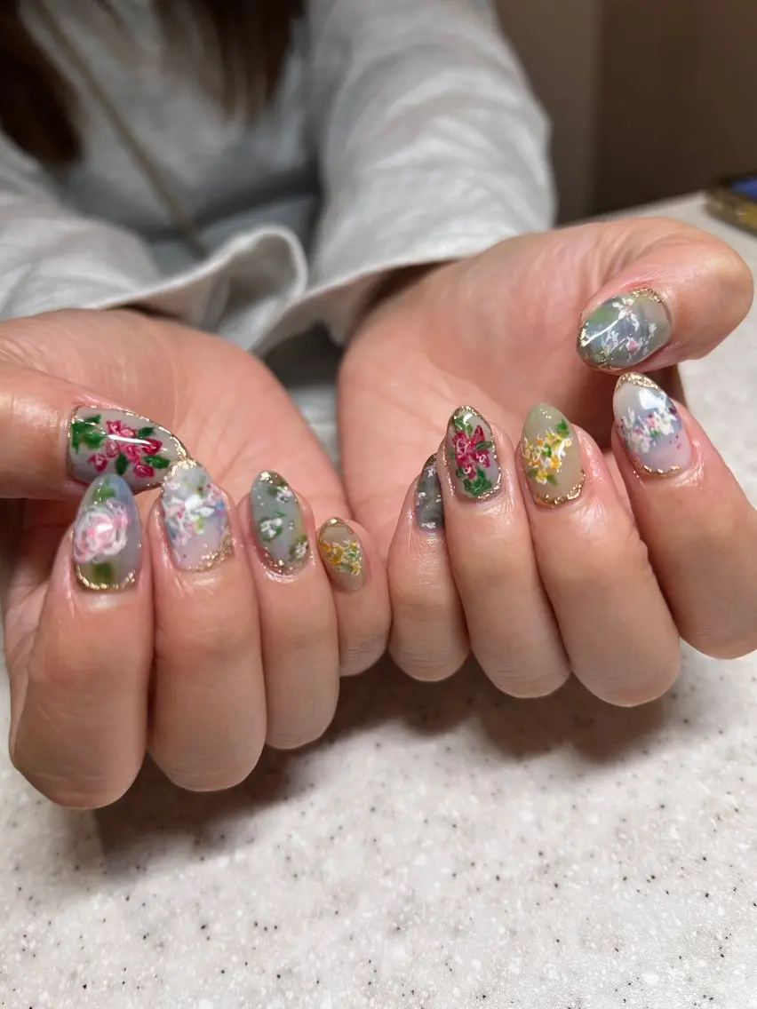 ネイル ハンドネイル nail salon lettyのネイルデザイン