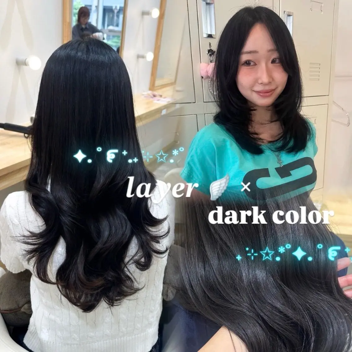 ロング カラー ヘアカラー トリートメント 透明感color🩰 girly♡ノアのヘアスタイル