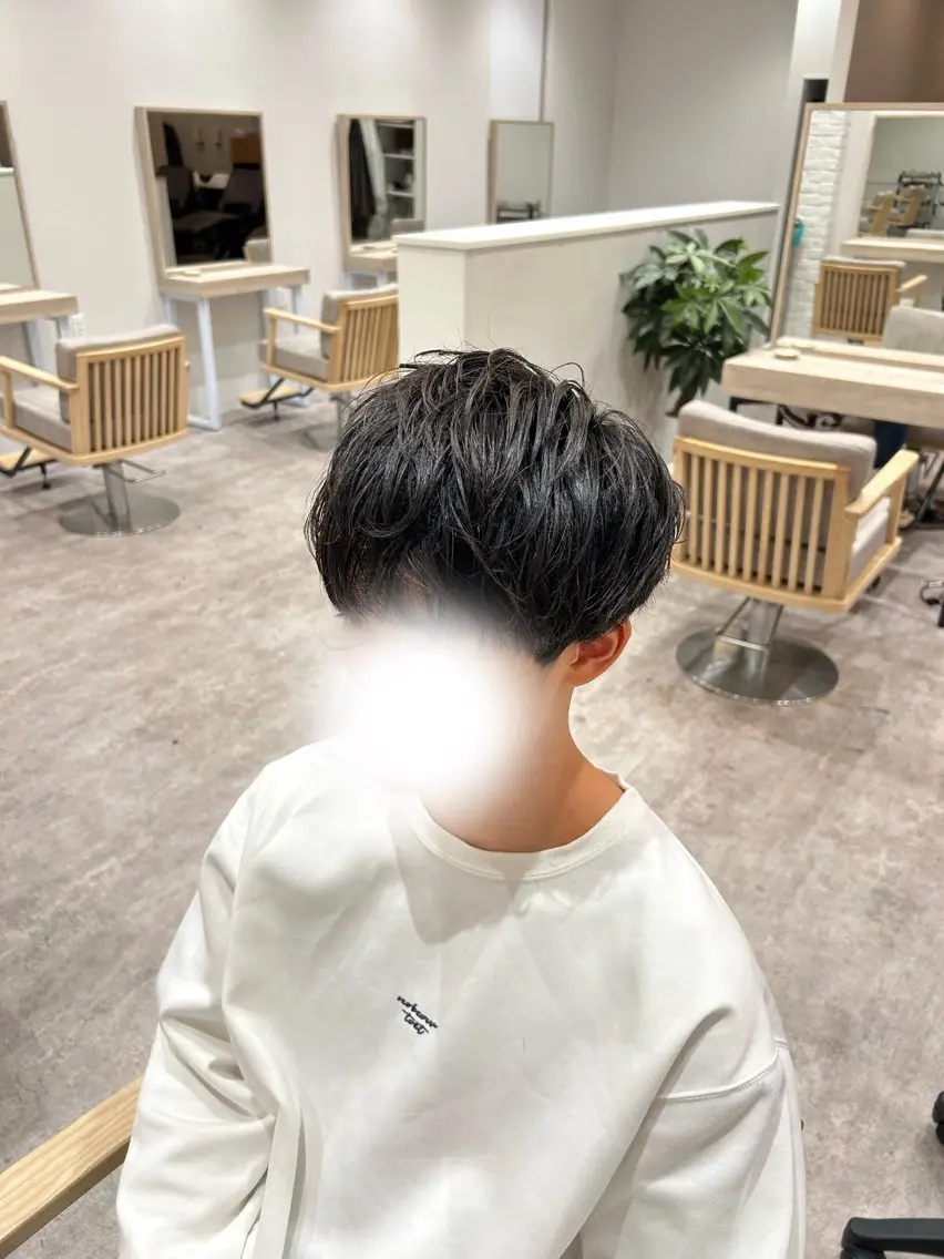 メンズ マッシュ Kurumi リトル渋谷のヘアスタイル