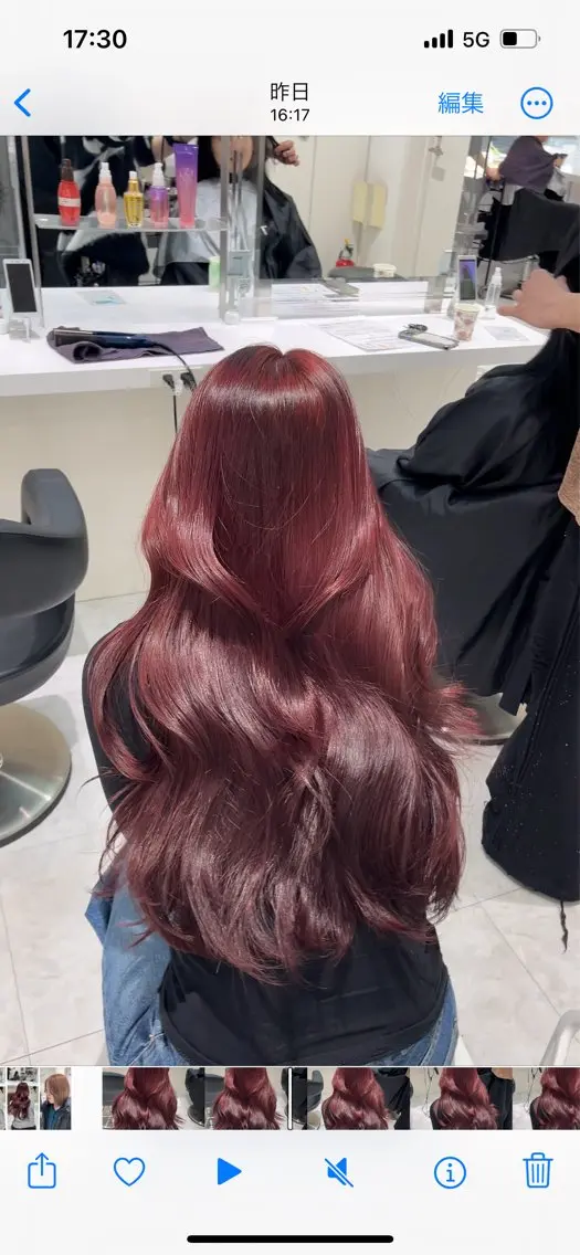 ミディアム 安原 幸生のヘアスタイル