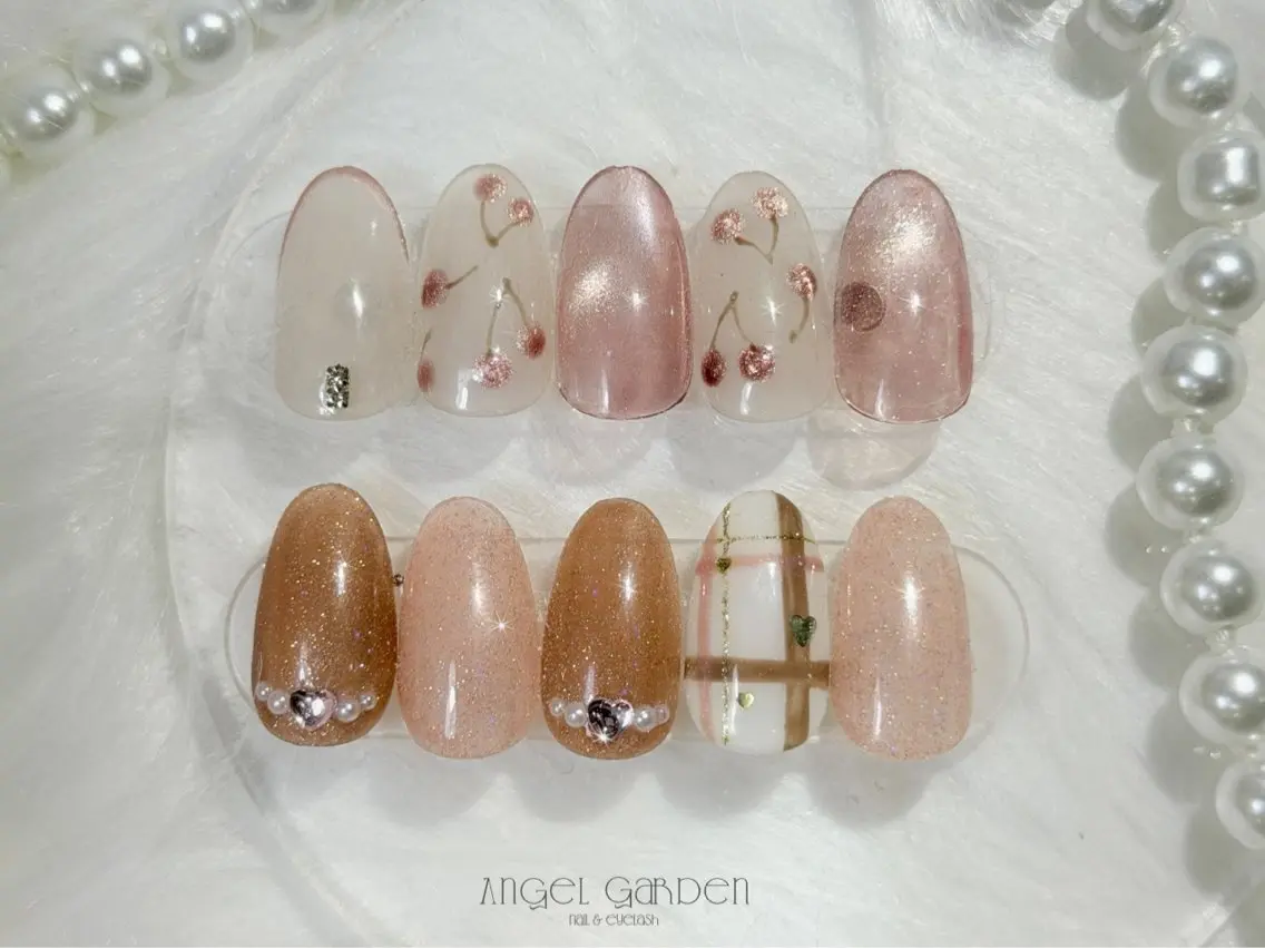 ネイル めぐ 💫ワンホンネイルのネイルデザイン