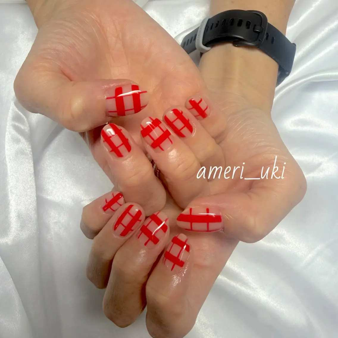 ネイル ハンドネイル Ameri nail /UKIのネイルデザイン
