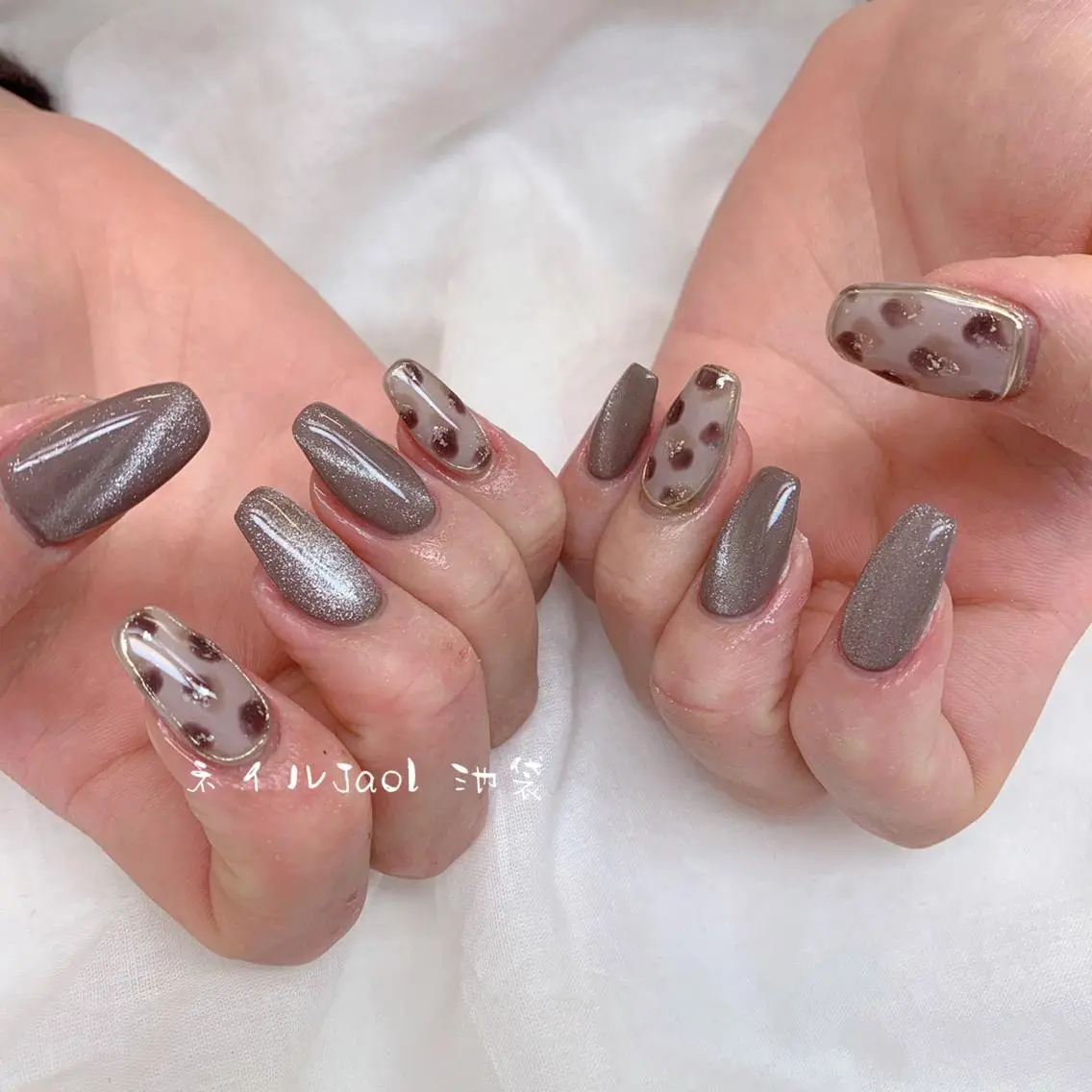 セミロング ネイルJaol 池袋のネイルデザイン