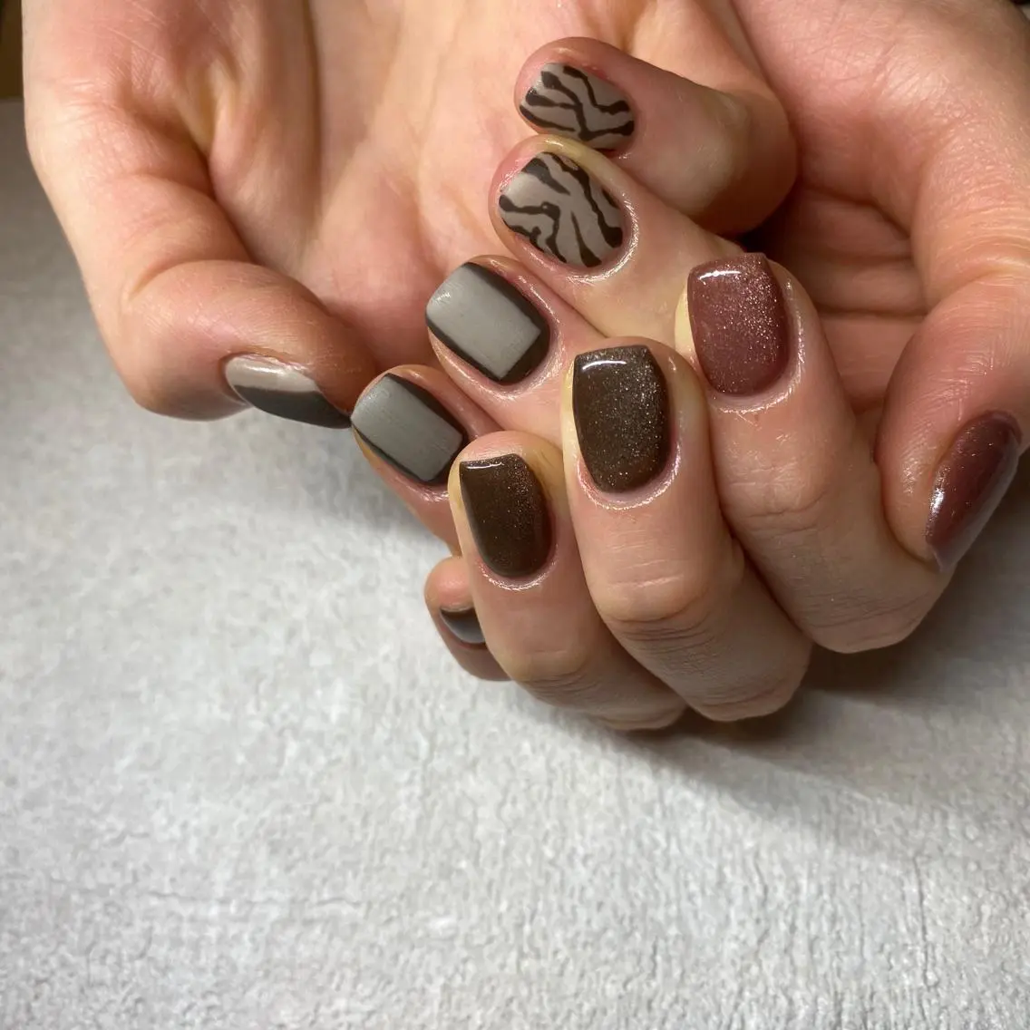 ネイル ハンドネイル 【うるちゅるnail 】🩰maiのネイルデザイン