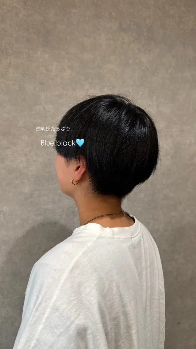 カラー 透明感カラー 山路 望花のヘアスタイル