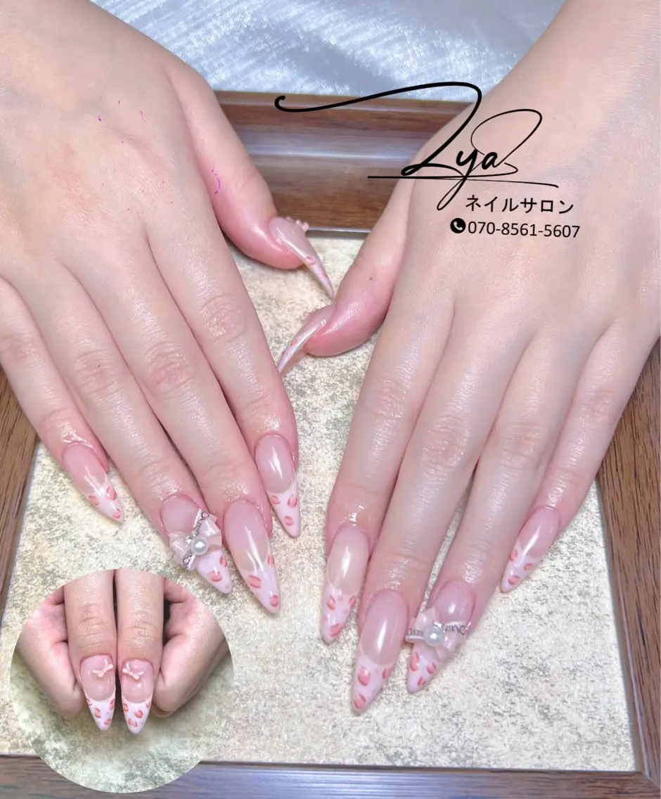 ネイル アートネイル ジェルネイル スカルプネイル ハンドネイル Lya Nail Salonのネイルデザイン