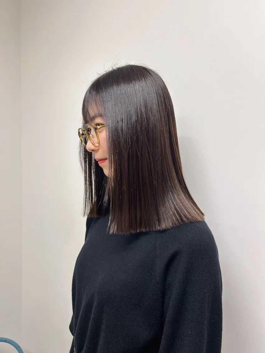 ミディアム 伶風/ ボブのヘアスタイル