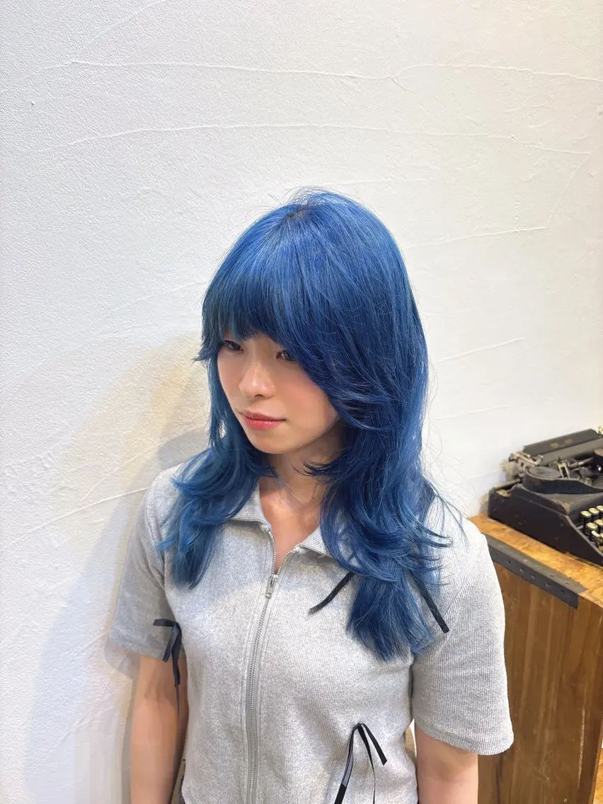 カラー ブリーチ ダブルカラー airi /パーマ/カラーのヘアスタイル