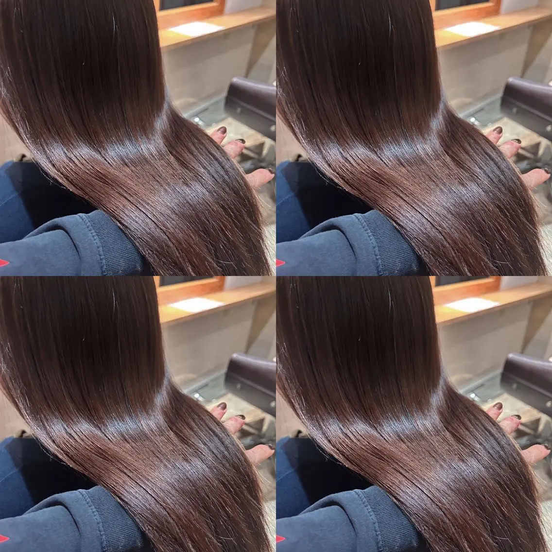 ロング カラー ダークグレー ダークグレージュ グレージュ 店長✨髪質改善✖️ 透明感カラー／純大のヘアスタイル