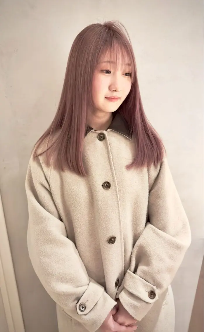 ミディアム カラー ヘアカラー アニメカラー/梅田 デザインカラー/しんのヘアスタイル