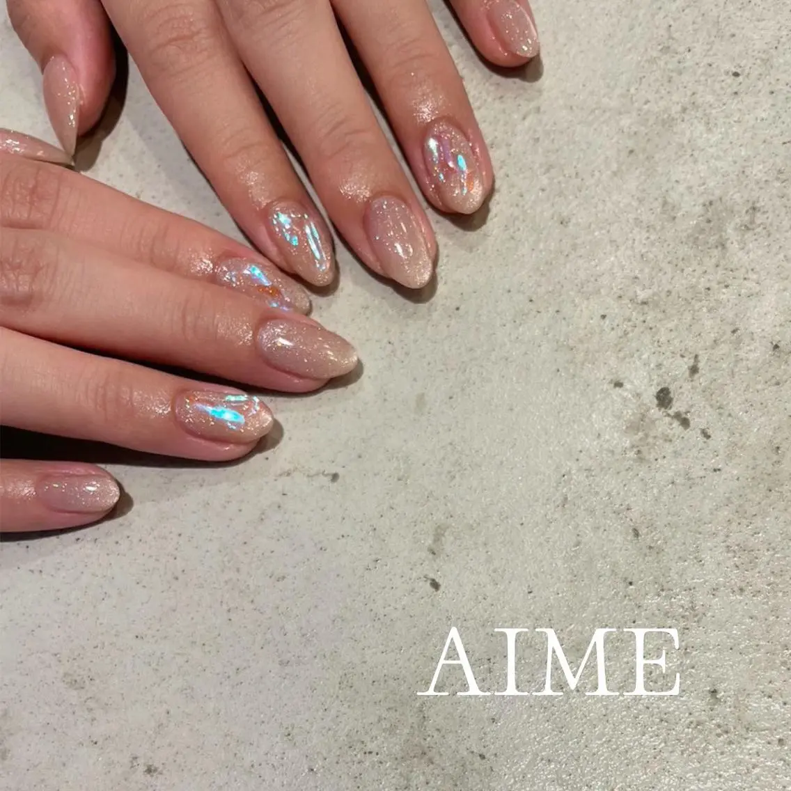ネイル アートネイル ハンドネイル AIME （momo）のネイルデザイン