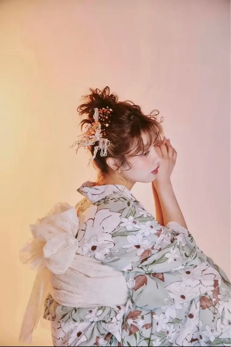 【平日限定】🎐浴衣着付け+おまかせヘアセット🎐の写真