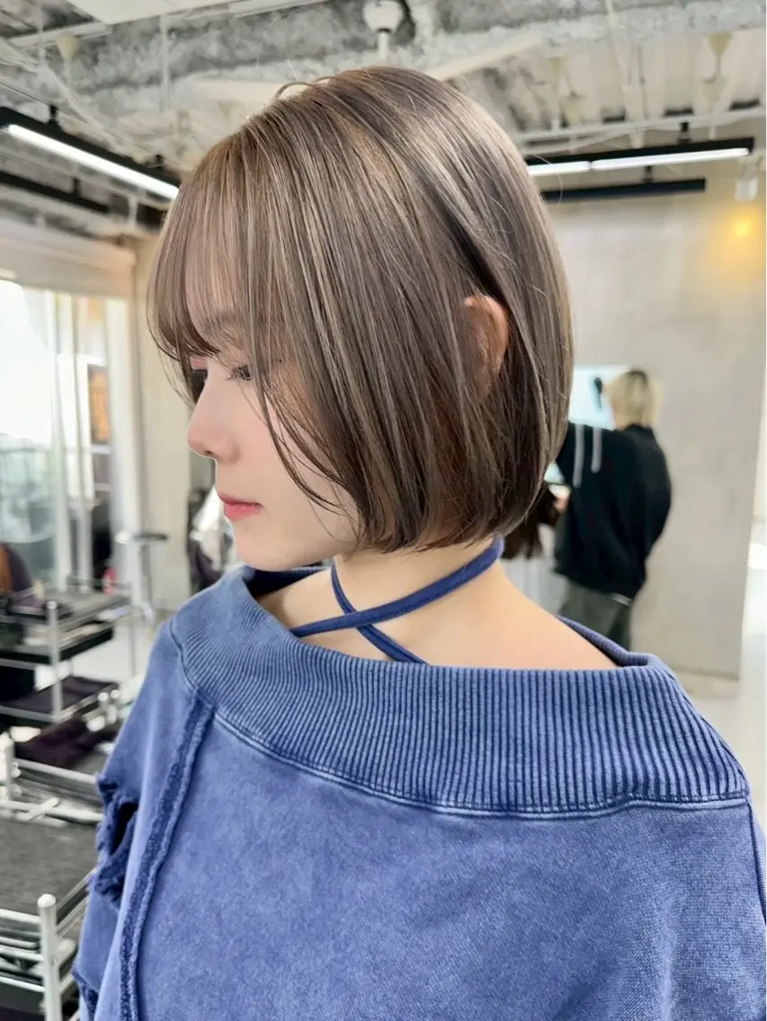 ショート カラー マナ /透明感カラー🩰のヘアスタイル