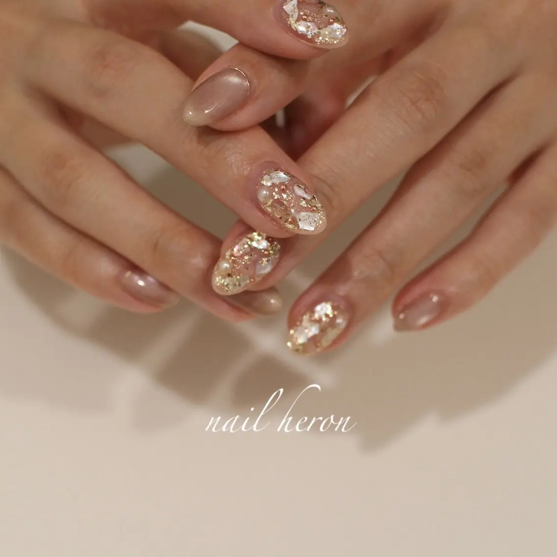 ネイル ハンドネイル saki_ nail heronのネイルデザイン