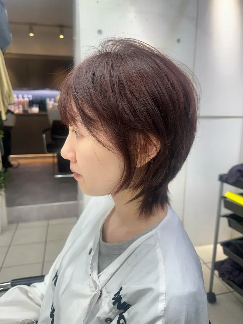 ショート ショートカット 🌟星野菜月のヘアスタイル