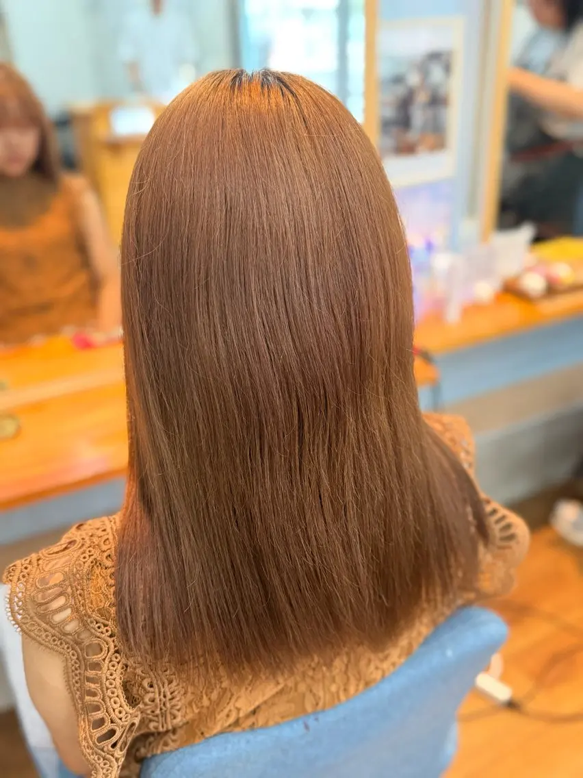 カラー 💙関 愛菜💙のヘアスタイル