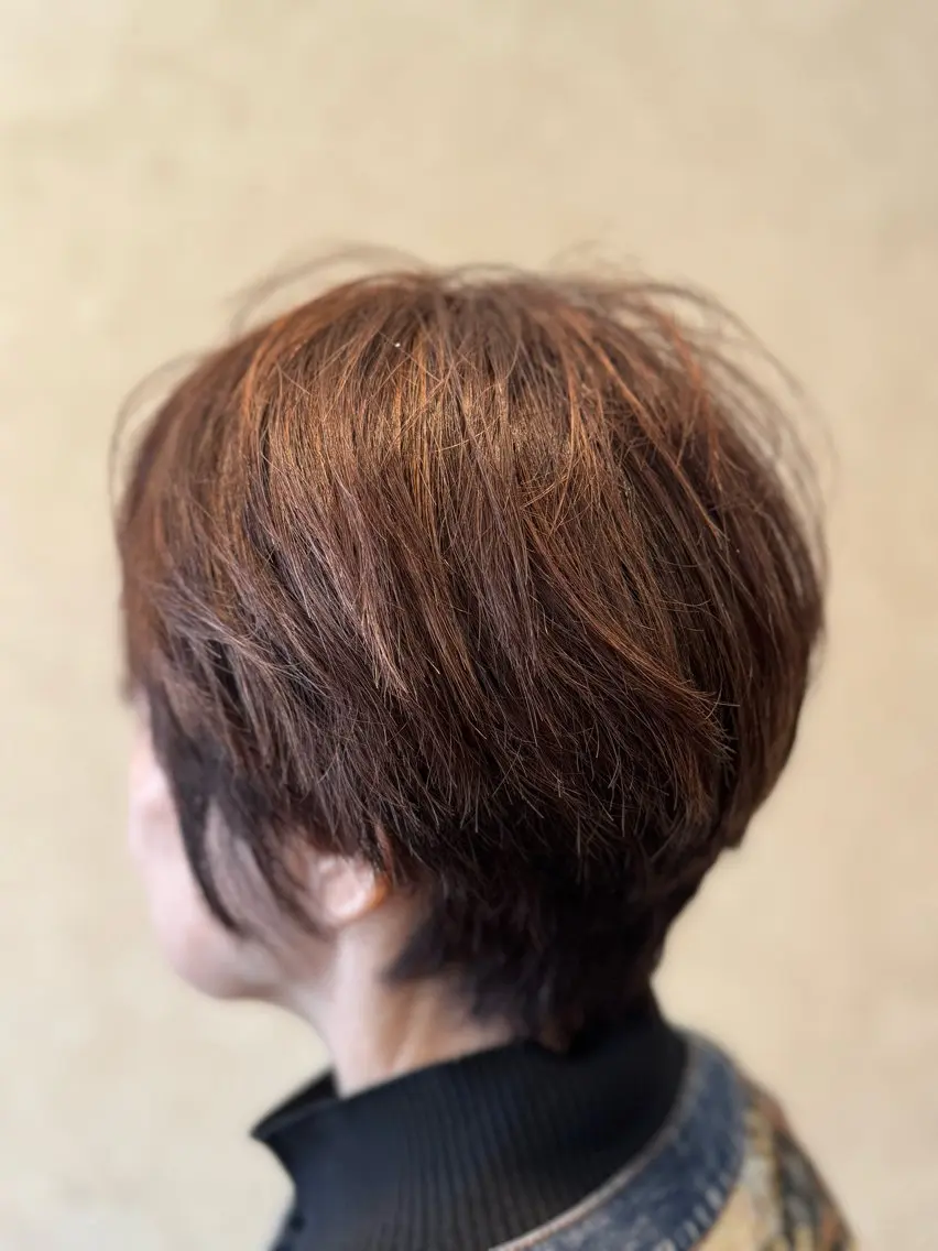 【女性限定✨️】ショートカットモデル（シャンプーブロー付）の写真