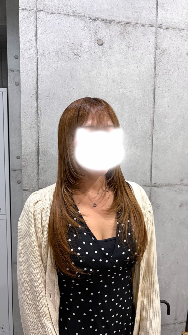 ロング レイヤーカット カット ヘアカラー 🩵AKIHO🩵 モデル募集のヘアスタイル