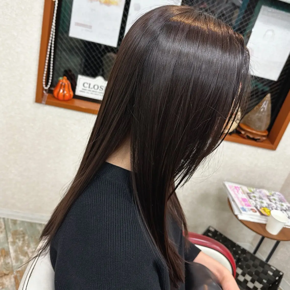 ロング トリートメント 三原 友美のヘアスタイル