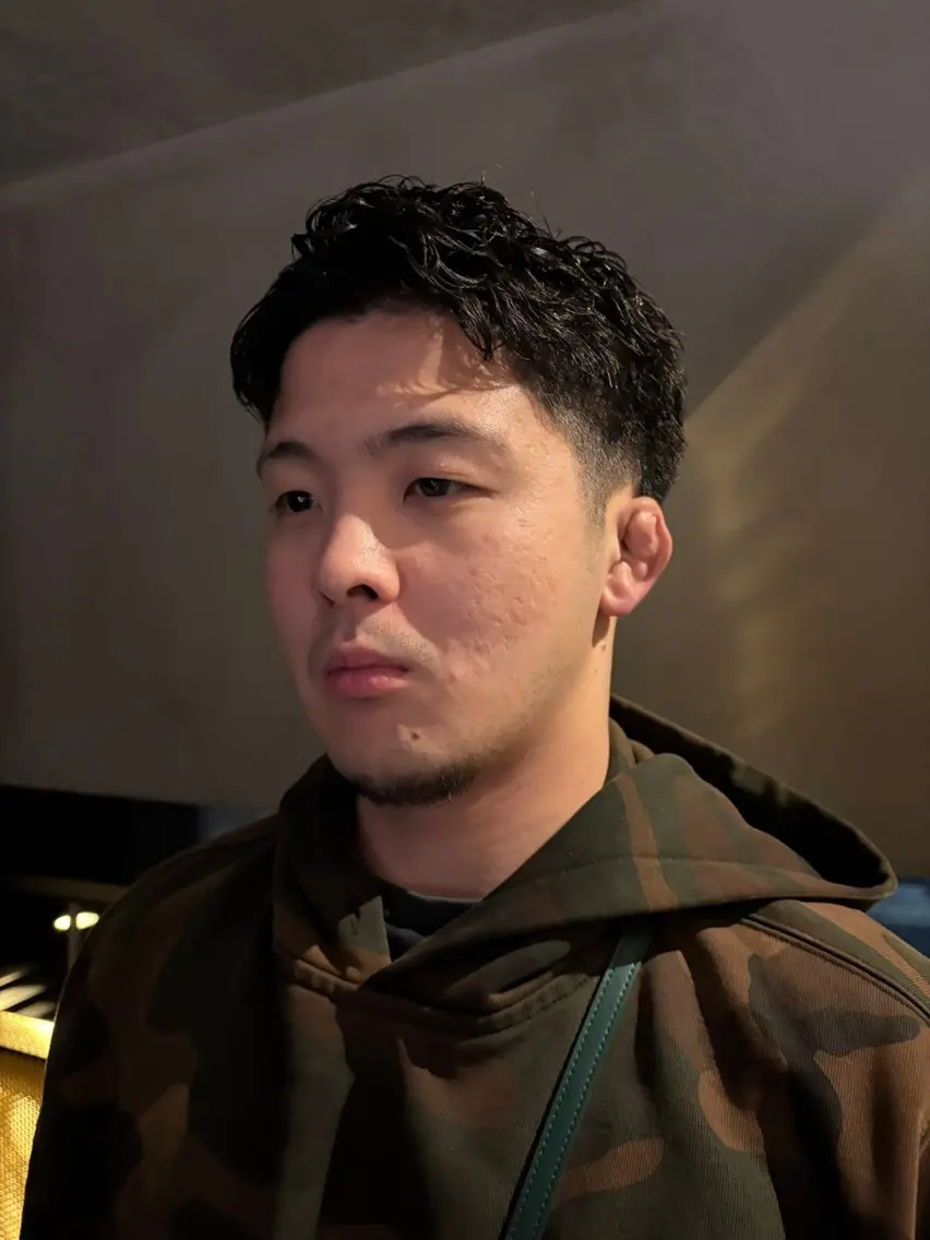 ショート カット パーマ トリートメント 笠原 爽太のヘアスタイル