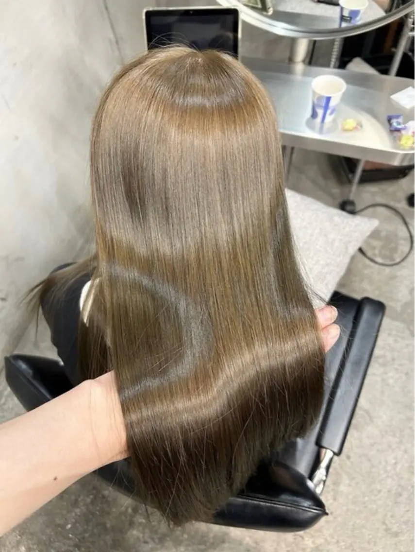 🎀ブリーチなしダブルカラーの写真