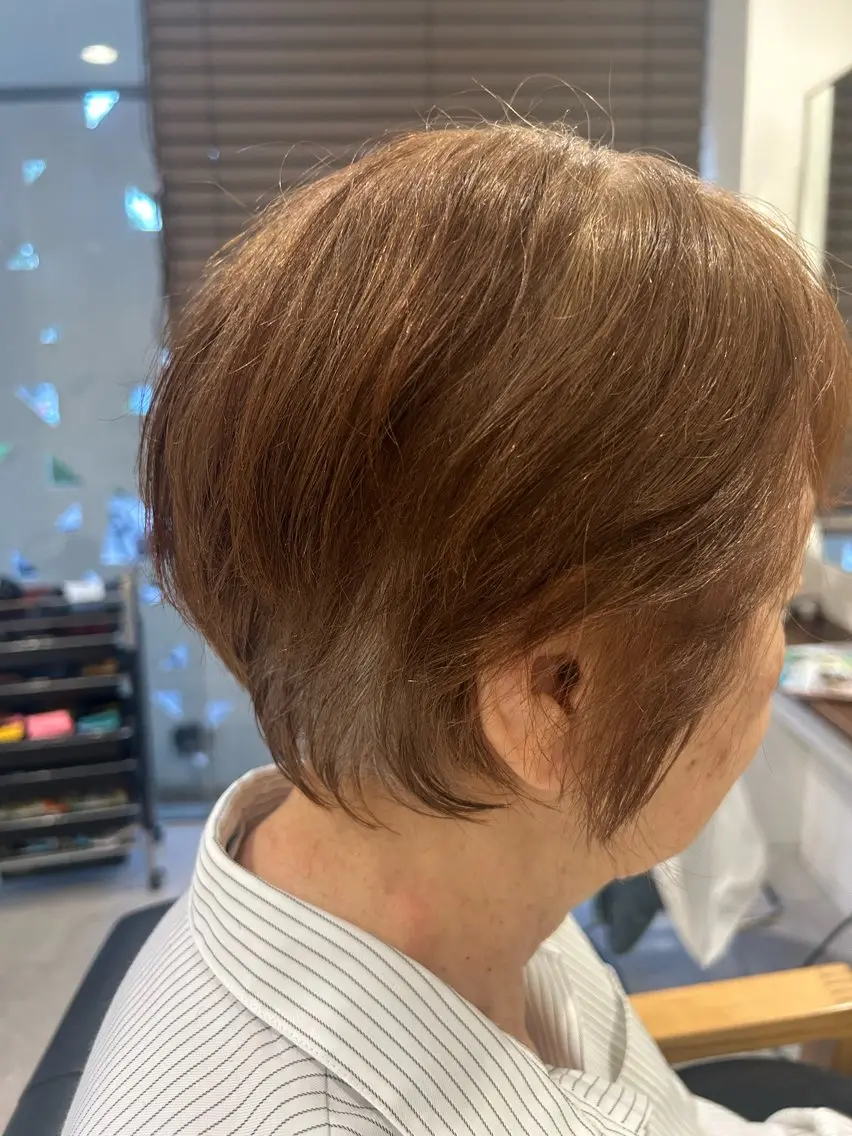 ショート 江川 輝星のヘアスタイル