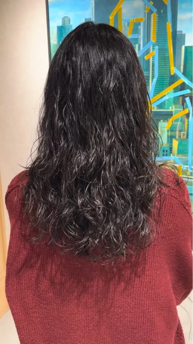セミロング 瓦井 慧のヘアスタイル