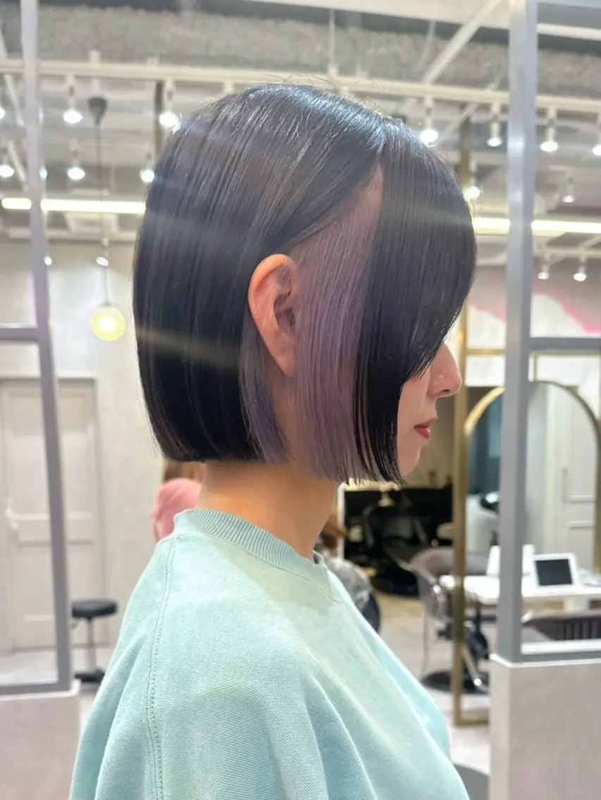 ショート カラー カット ヘアカラー トリートメント 🎀リオ🎀/ 推しカラーのヘアスタイル