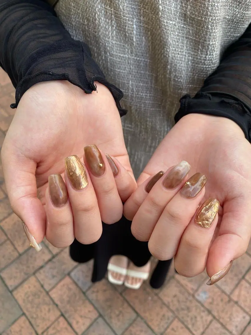 ネイル 【淡色color/ nail】maikoのネイルデザイン