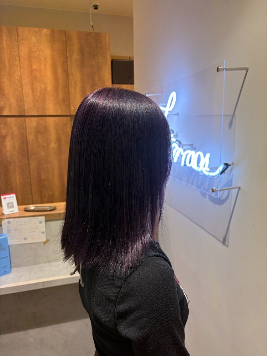 カラー ヘアカラー 澤入 鈴のヘアスタイル