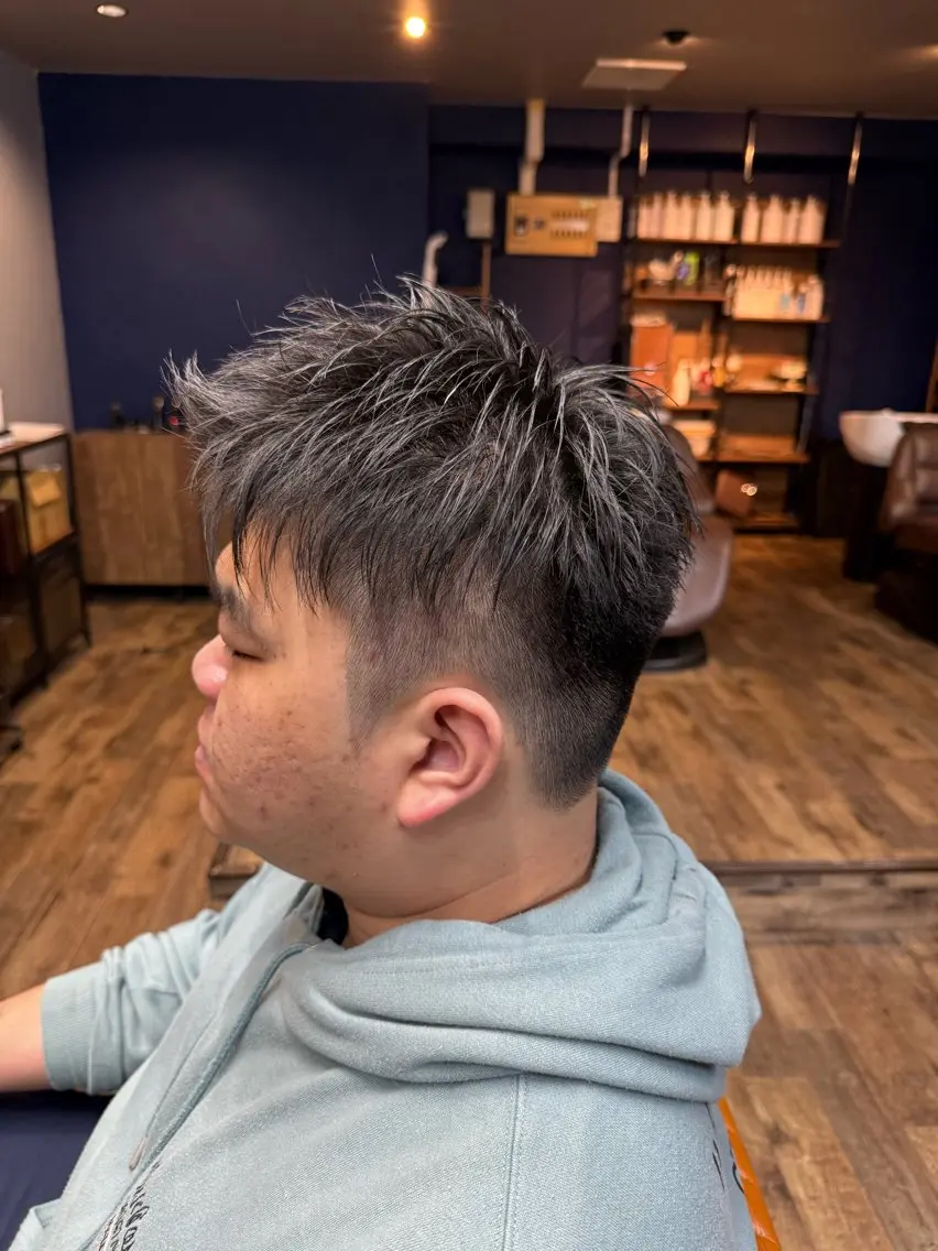 ショート メンズ SKY FIELD 吾妻のヘアスタイル