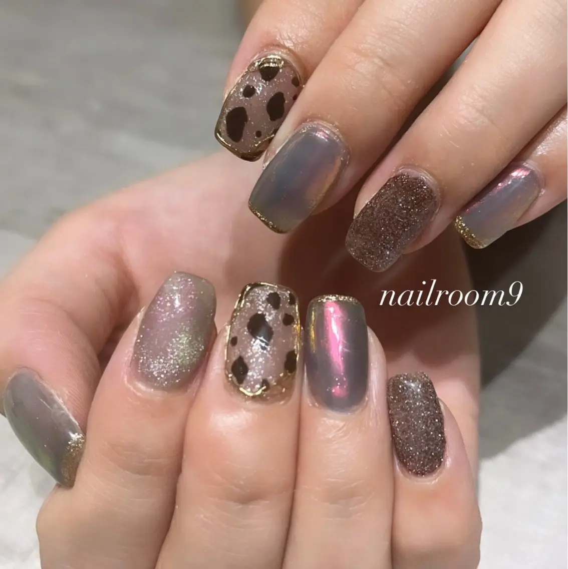 ネイル アートネイル ハンドネイル nail room9 ☺︎のネイルデザイン