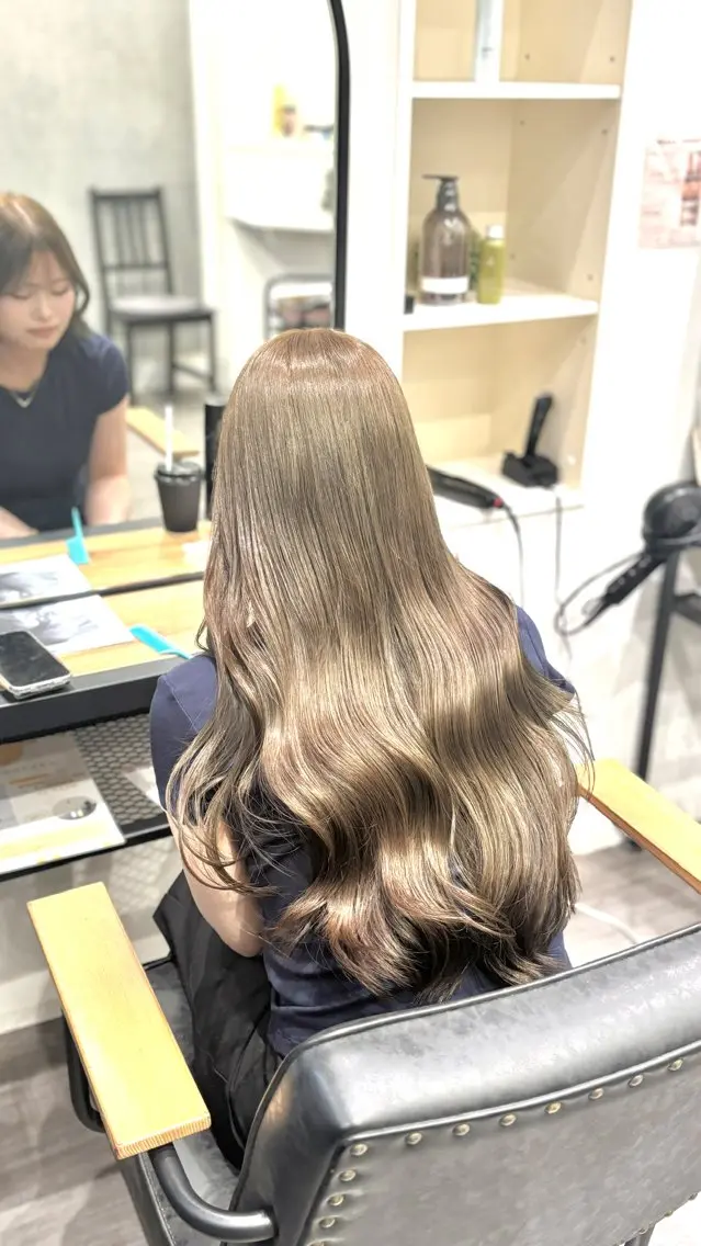 ロング ヘアカラー cocotte みづき/艶カラー🫧のヘアスタイル