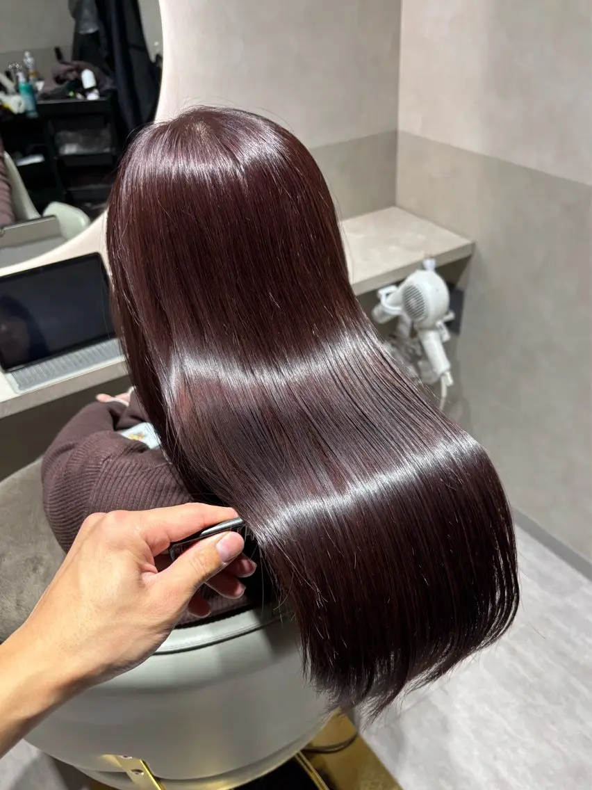 セミロング カラー カット ヘアカラー トリートメント 川崎のカラー職人🥣 kentaのヘアスタイル