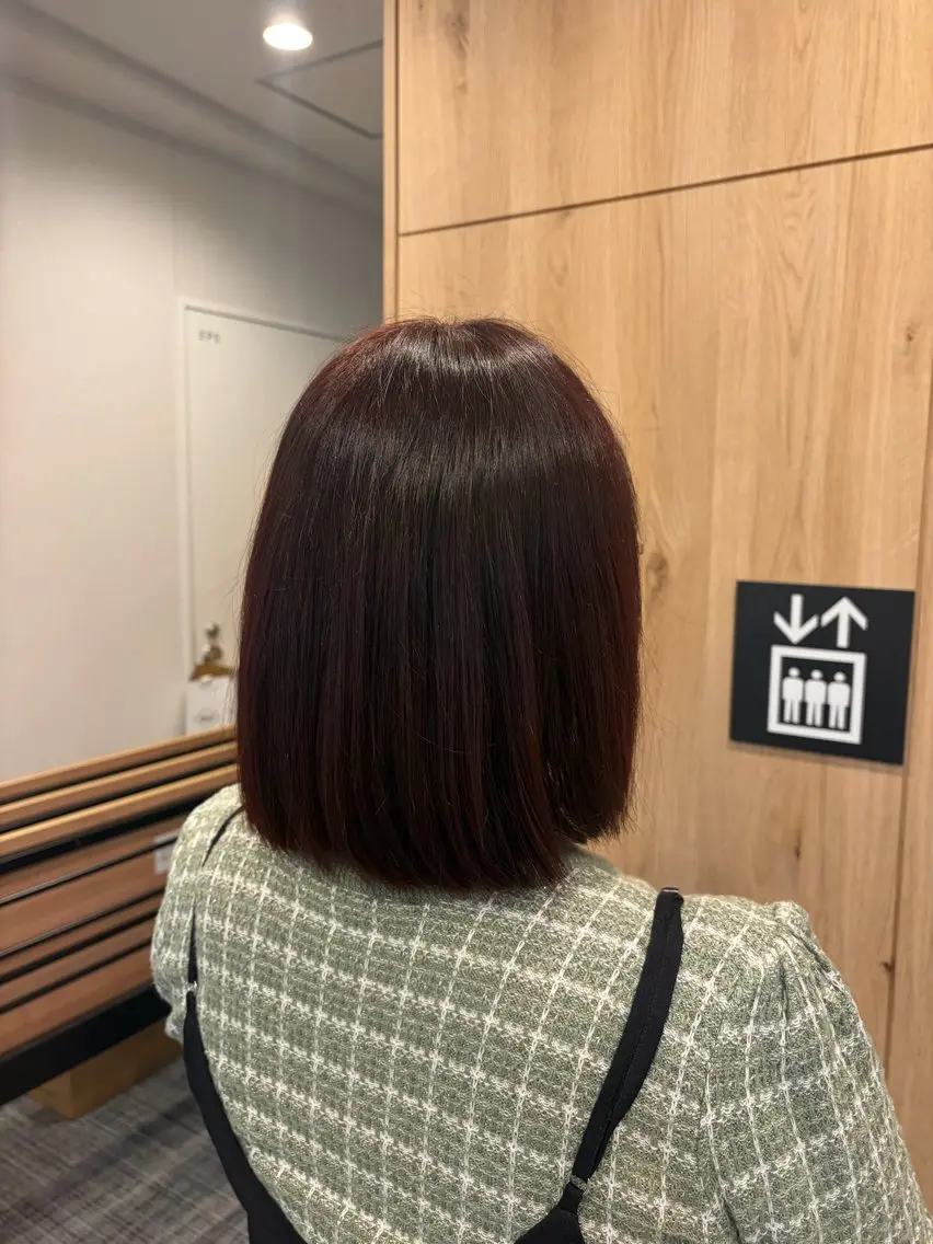 ショート カット ヘアカラー 大人ショート・ボブ/ トリートメント/ららのヘアスタイル