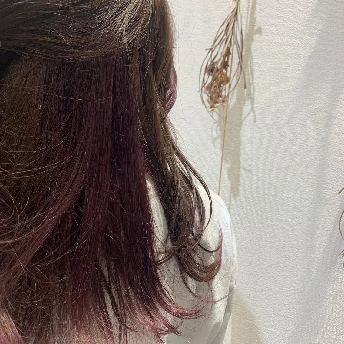 ロング カラー ヘアアレンジ 小白井 由美のヘアスタイル