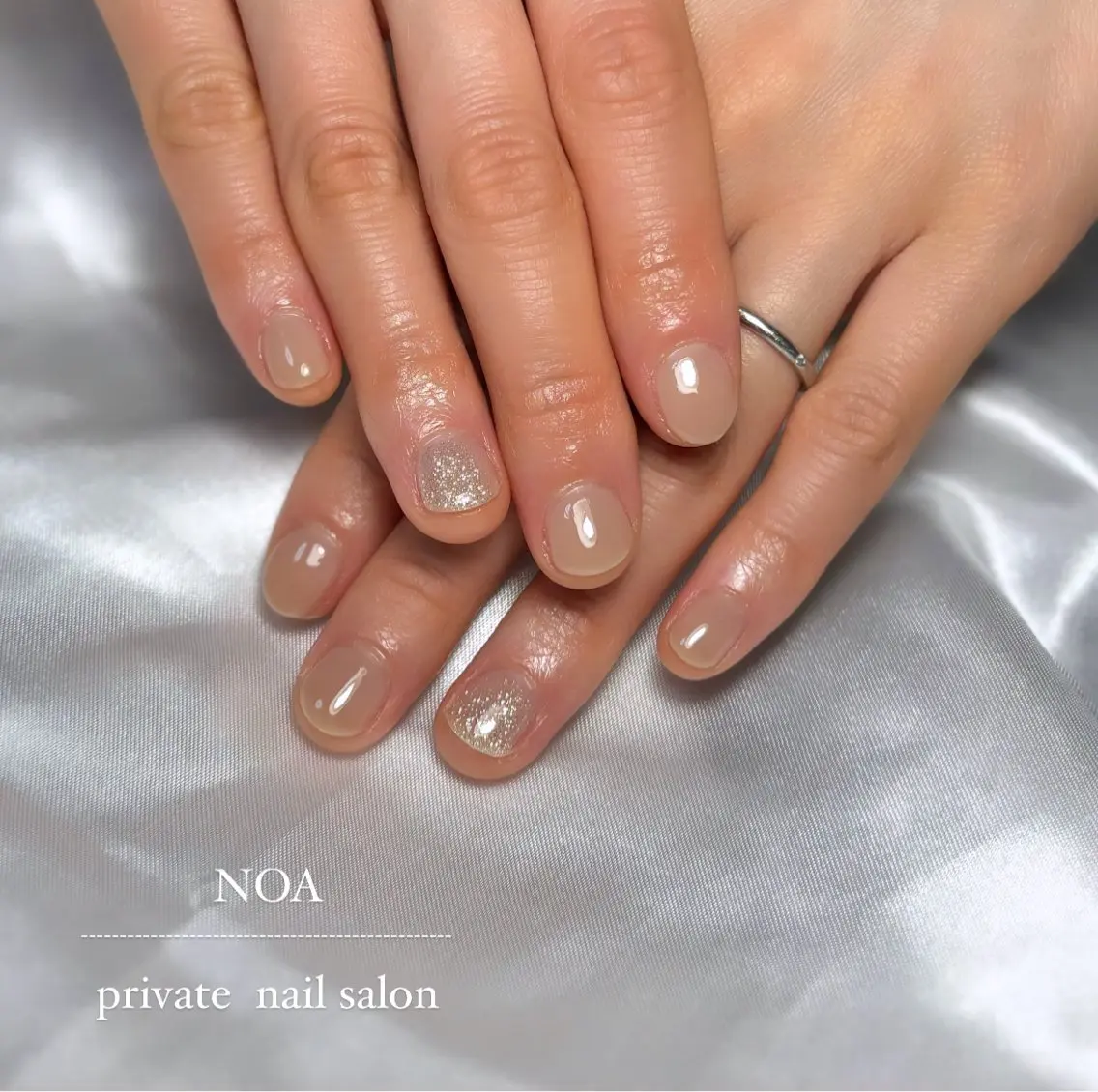 ネイル ワンカラーネイル NOA NAILのネイルデザイン