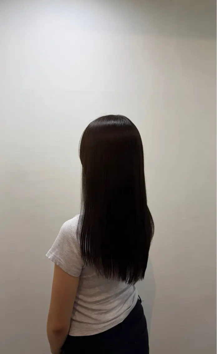 ロング カラー ヘアカラー air-H あやのヘアスタイル