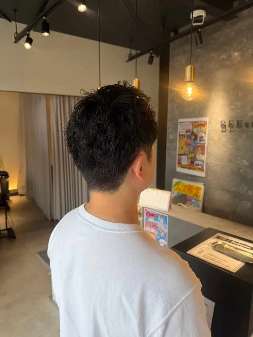 ショート カラー メンズ 透明感カラー ダークグレー ヘアカラー トリートメント SUMIRE🎀💖 カラーモデル募集中のヘアスタイル