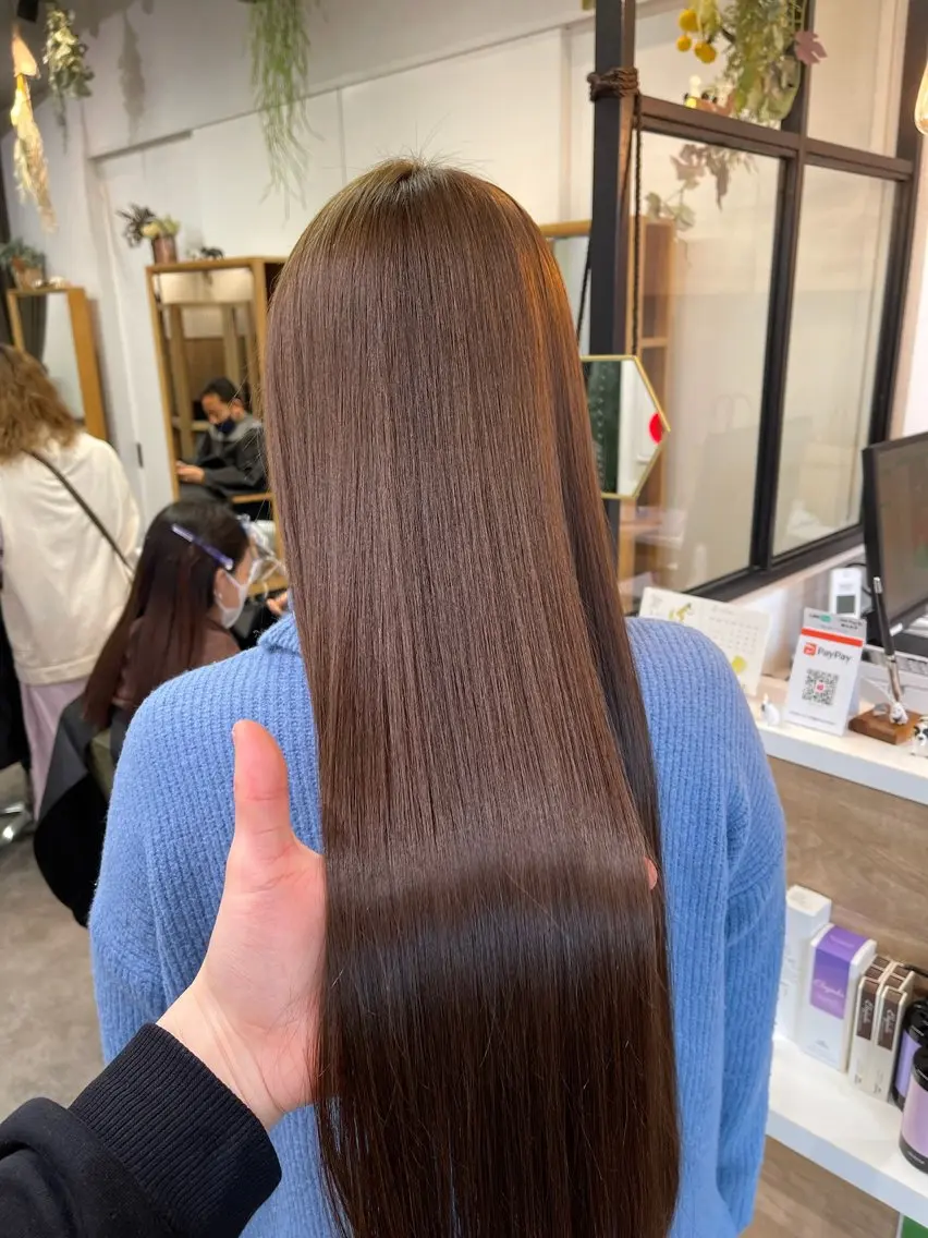カラー ヘアカラー トリートメント 透明感カラー💎 アレンジ🩰Rimiのヘアスタイル