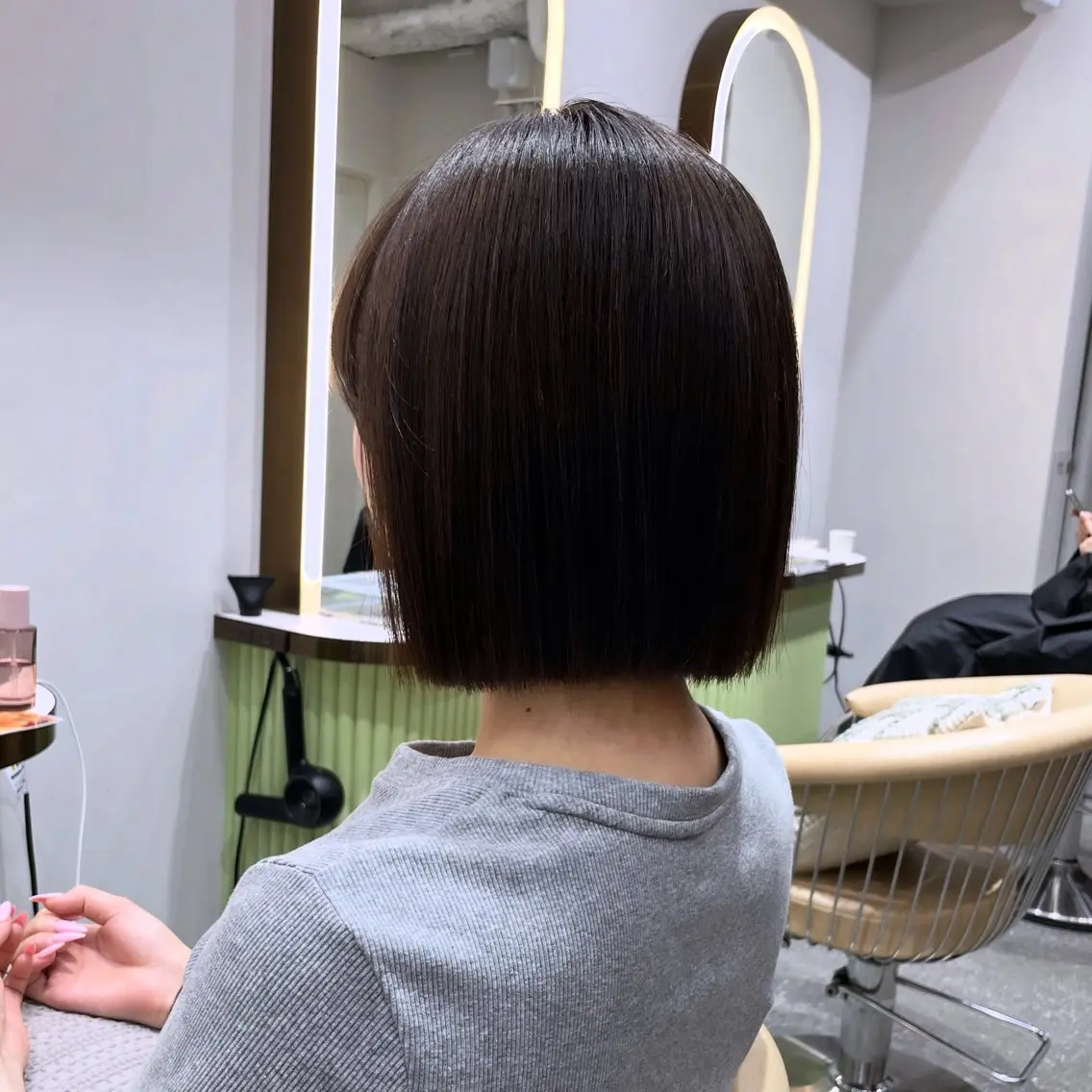 ショート カット ヘアカラー 縮毛矯正 トリートメント 🐥ボブ/レイヤー 縮毛矯正/halcaのヘアスタイル