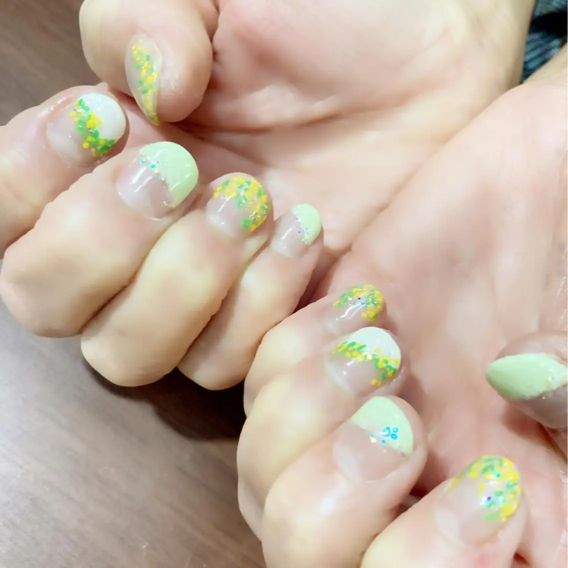 ネイル アートネイル 春ネイル MonFavori 坂田のネイルデザイン