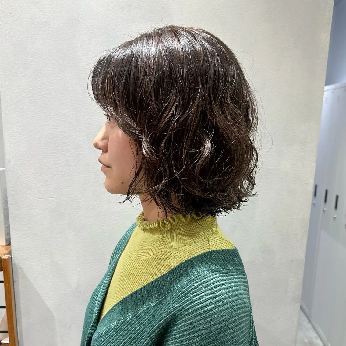 ショート ボブ カット パーマ 🫧もも🫧 ／パーマ/似合わせ/のヘアスタイル