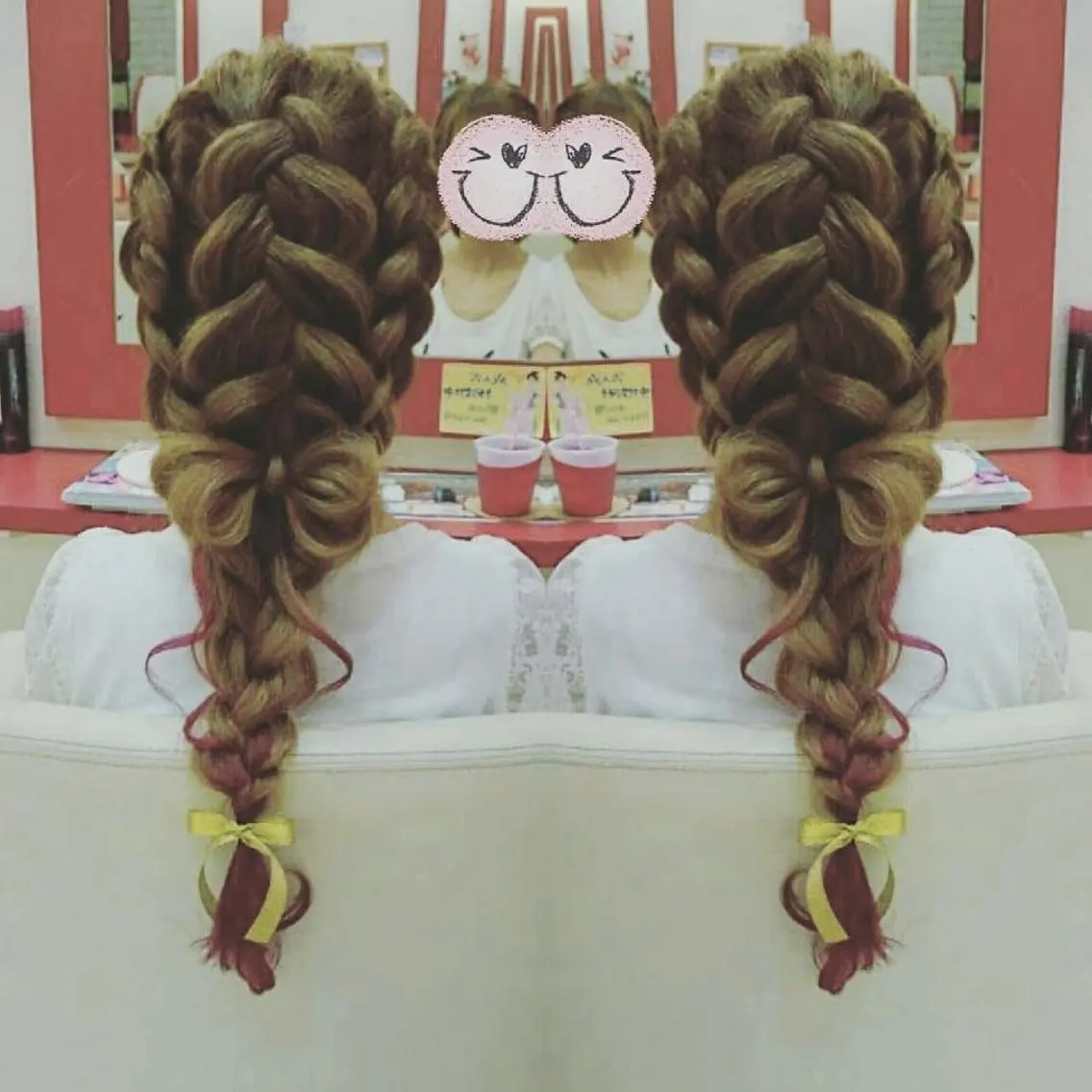 ヘアアレンジ ロング Le Lien カジのヘアスタイル