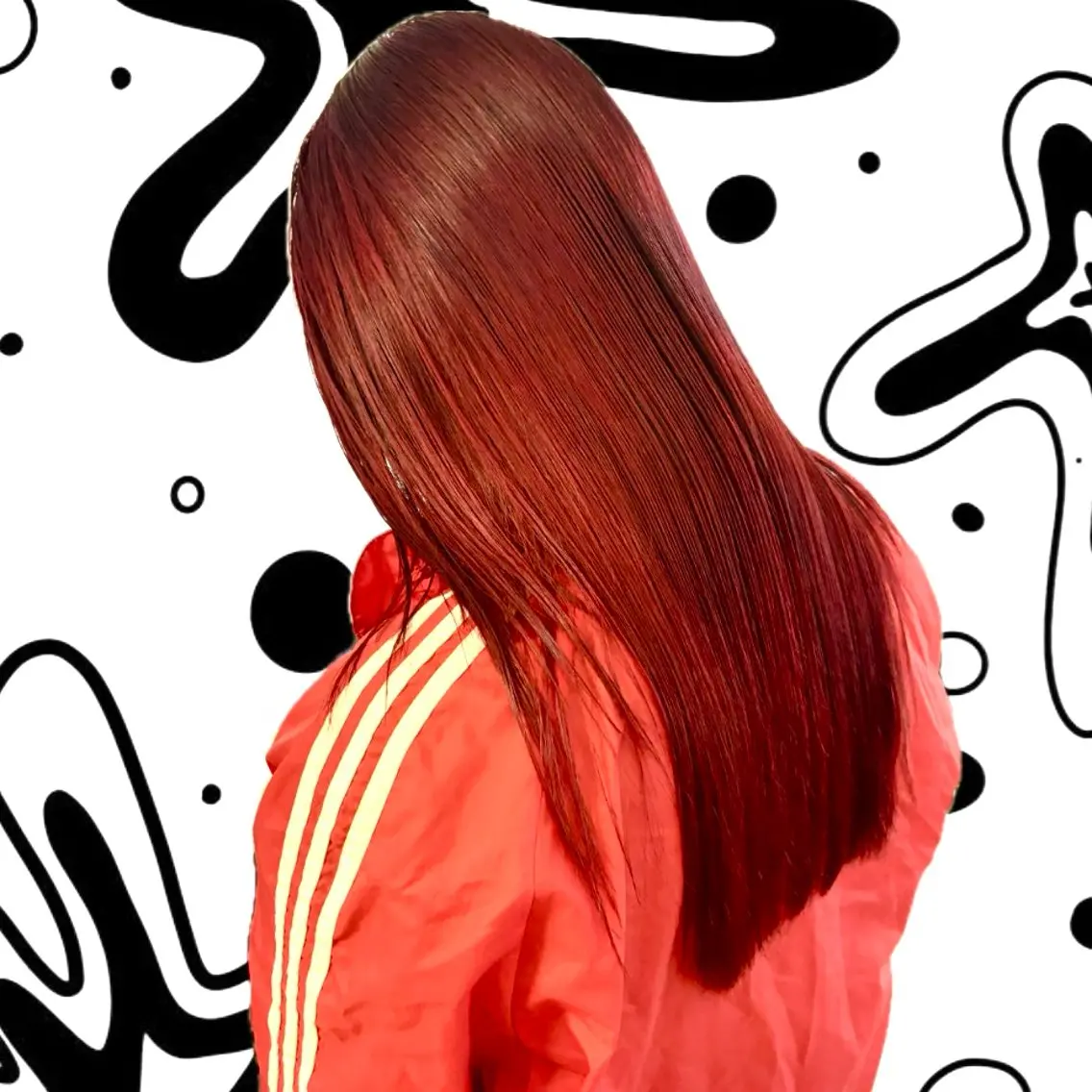ロング カラー ヘアカラー トリートメント Rena✴︎トレンド ×スタンダードMIXのヘアスタイル
