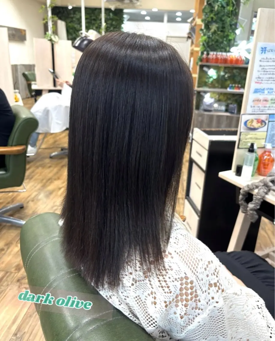 セミロング カラー 🫧K+plus🫧 菅原しほ🫧のヘアスタイル