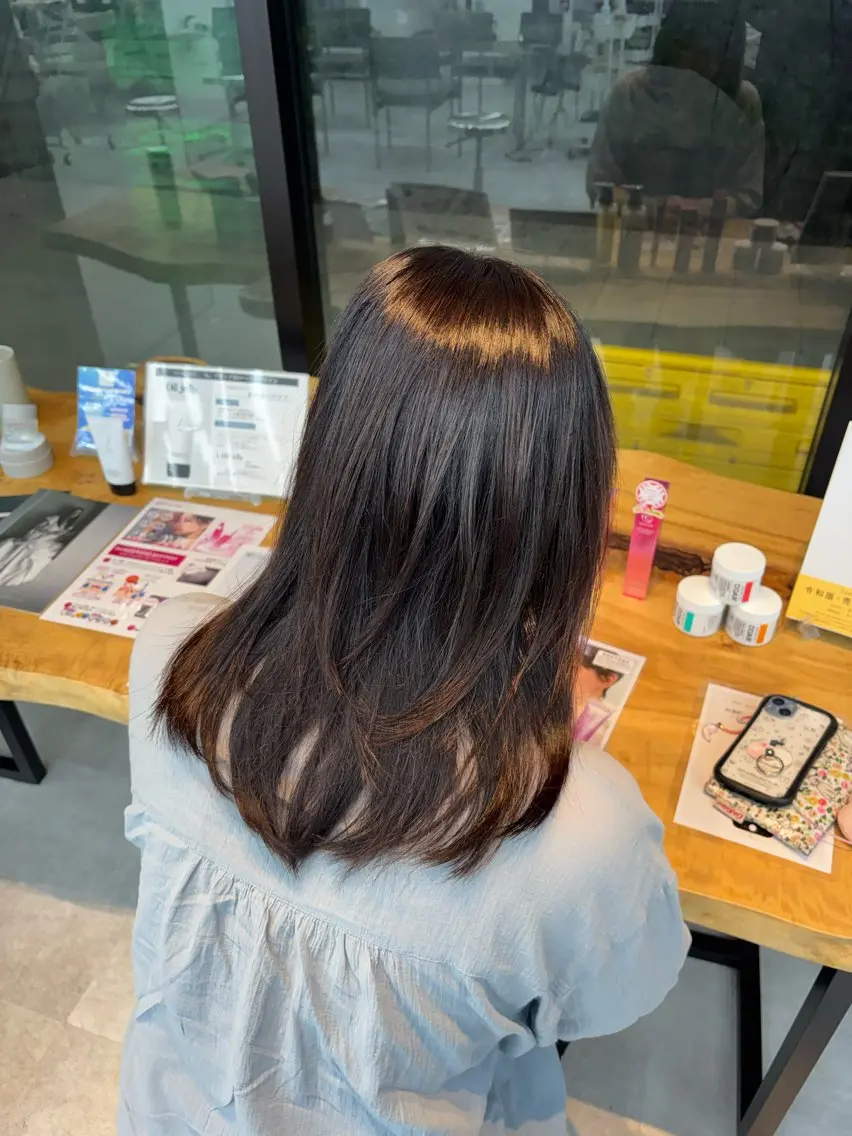 カラー 透明感カラー 髪質改善 🌟カラー特化型🌟 けい/亀戸　錦糸町のヘアスタイル
